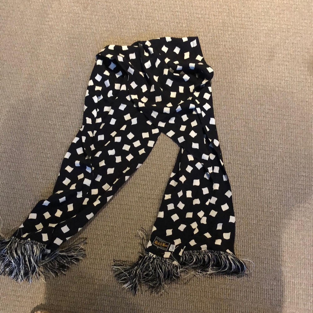 Nick &Nora vintage scarf. Rayon.
